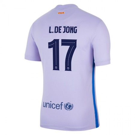 Fußballtrikots FC Barcelona Luke De Jong 17 2021-2022 Kurzarm Auswärts-trikot kaufen